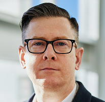 Alexander Hughes, kryptovaluuttakauppayrityksen toimitusjohtaja, muotokuva